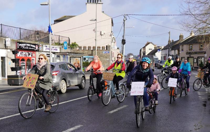 Naas families host cycling event call for a safer and healthier town