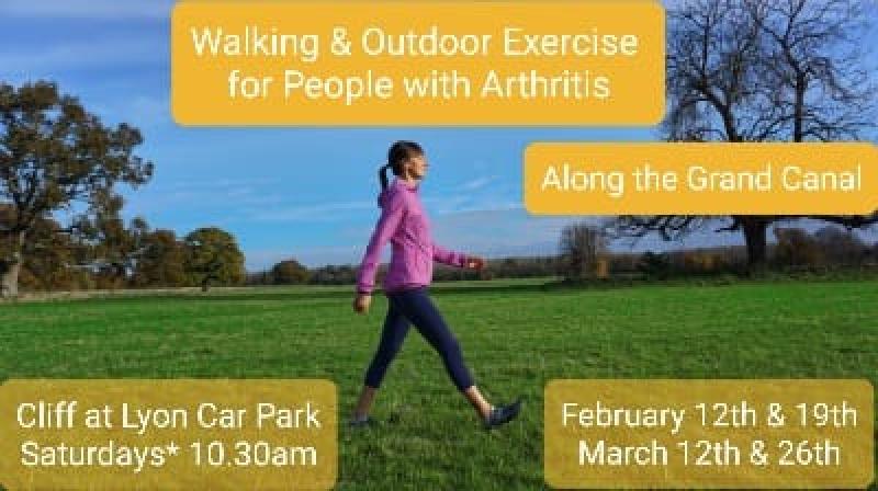Arthritis Ireland's Kildare branch has returned for more outdoor walking & exercise for health