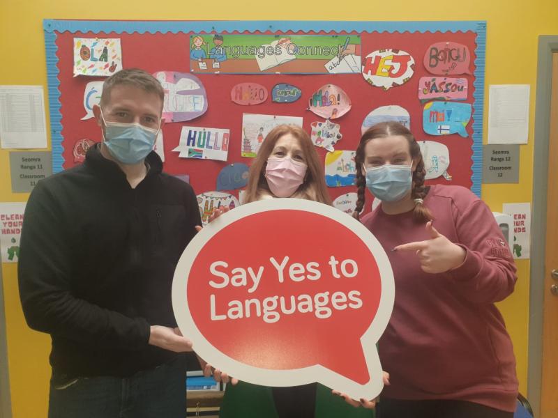 Kildare Town Educate Together NS announces partnership with Languages Connect programme