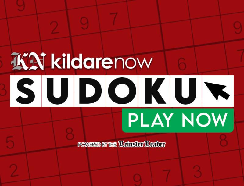 Kildare Now Interactive Digital SudokuPuzzle