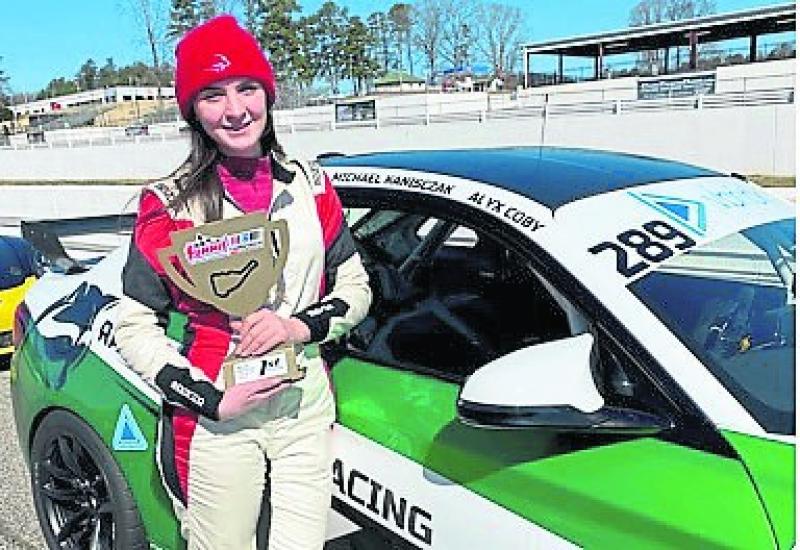 Motorsport: Kildare's Alyx Coby wins on her debut in US