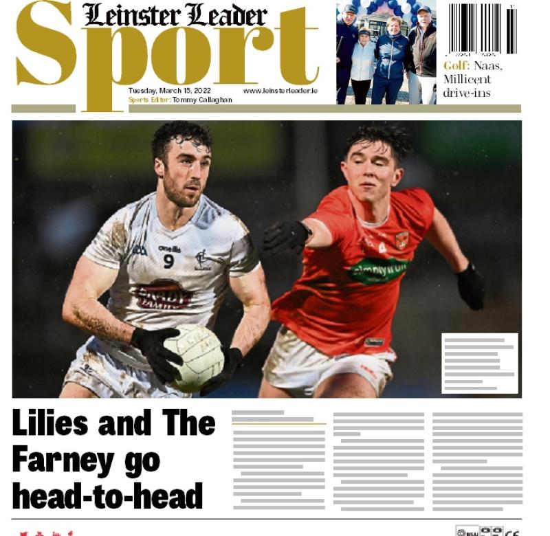 In this week's Leinster Leader Sport