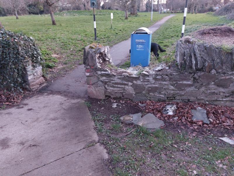 Damaged wall at historic Kildare cemetery will be repaired