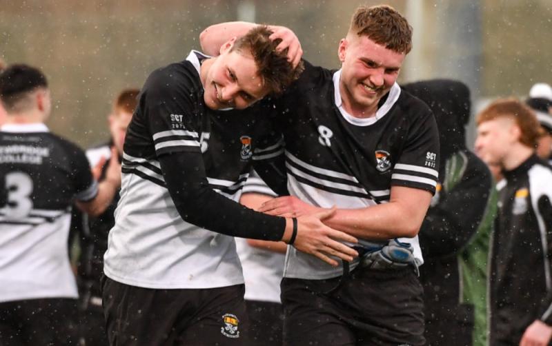 Newbridge College face Blackrock in today's Leinster Rugby Cup semi-final