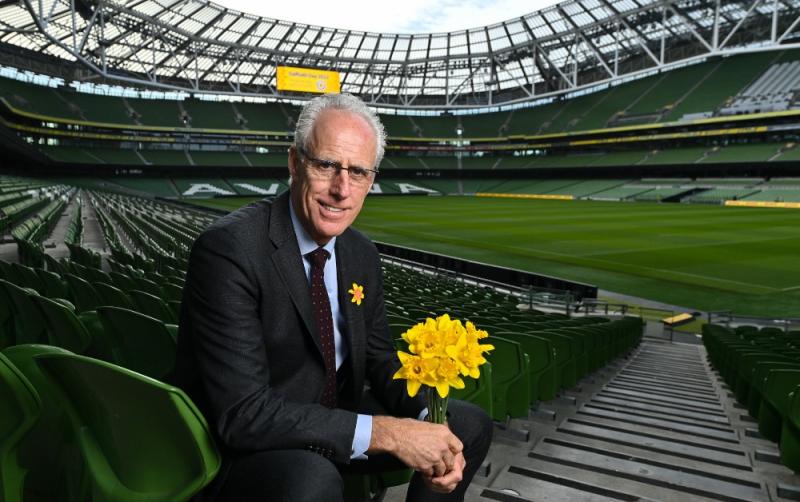 Mick McCarthy unveiled as Daffodil Day ambassador 