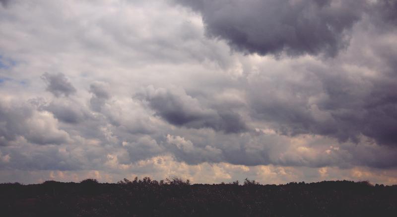 Mainly dry today with isolated showers breaking later in the day 