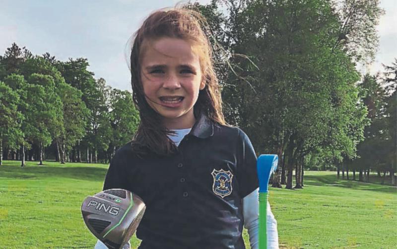 8-year-old Kildare golfer heading to US Kids Golf Tour