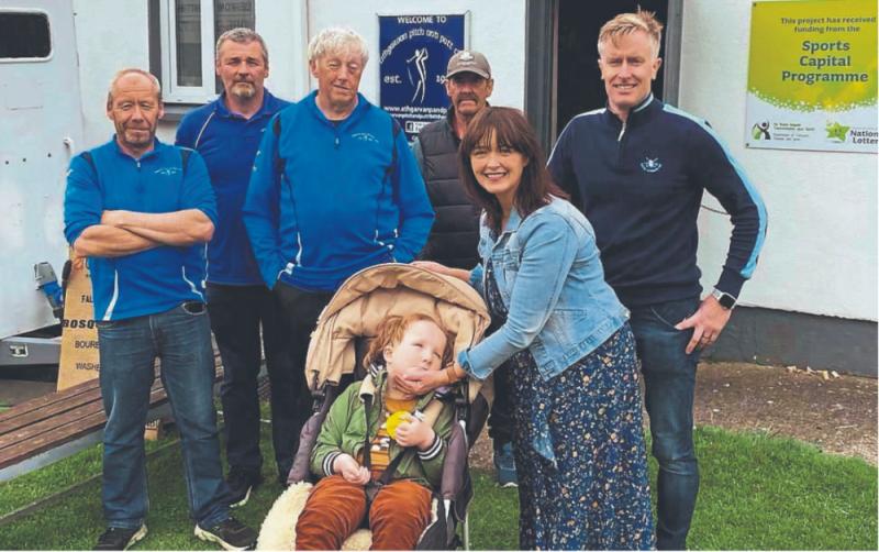 Athgarvan pitch and putt club raise fund for Kildare boy's medical equipment