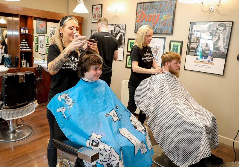 Roche's Barbershop in Kildare is celebrating its 20th birthday on Saturday 