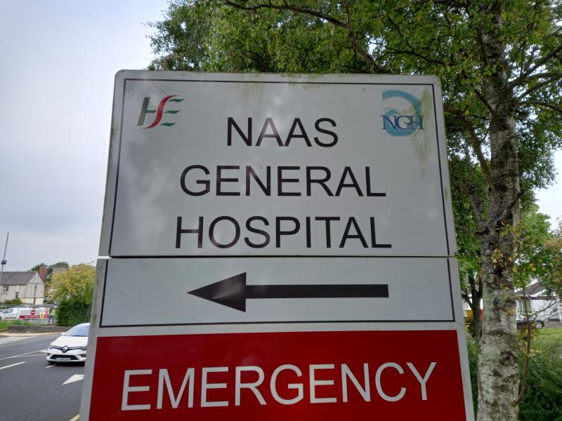 Kildare: Four patients on trolleys at Naas Hospital