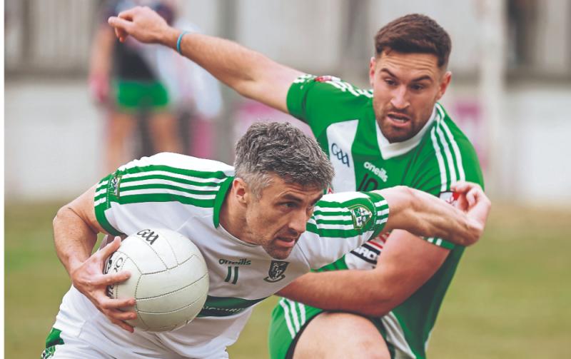 Sarsfields win battle of the 'Bridge and progress to Kildare SFC quarter-finals with Moorefield win