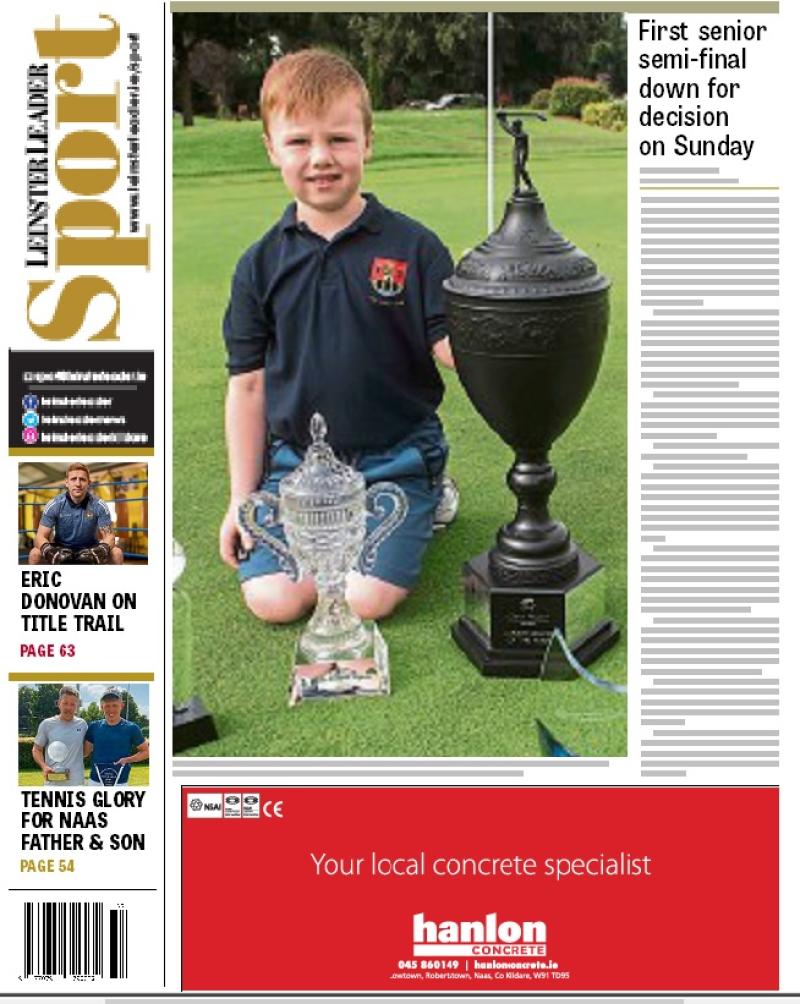 In this week's Leinster Leader Sport