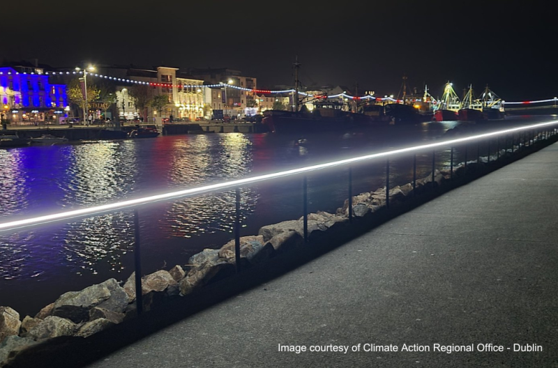 Kildare art installation shines light on future coastal storm surges 