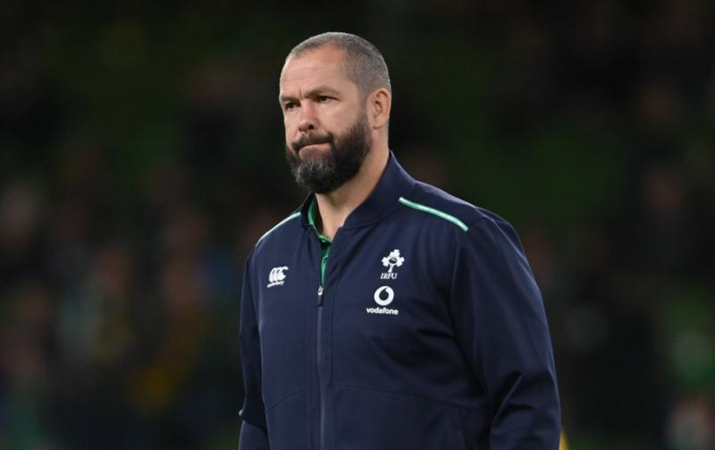 Ireland rugby team to face Fiji in Nations Series named