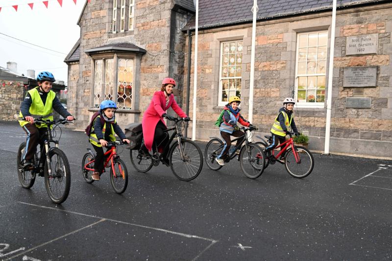Five Kildare schools are among those listed to benefit from new safer routes to school