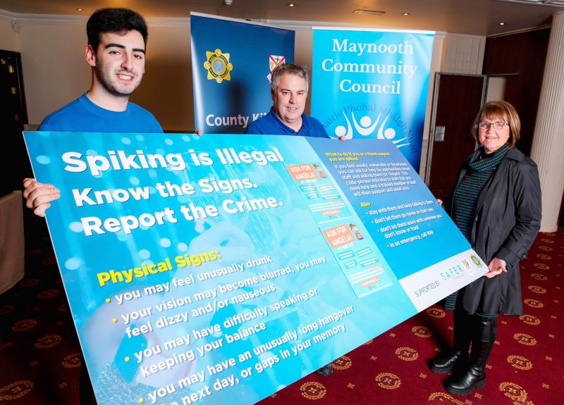 Drink-spiking awareness campaign for Kildare 