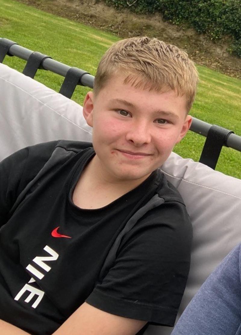 MISSING: Gardaí seeking information relating to whereabouts of 13-year-old boy