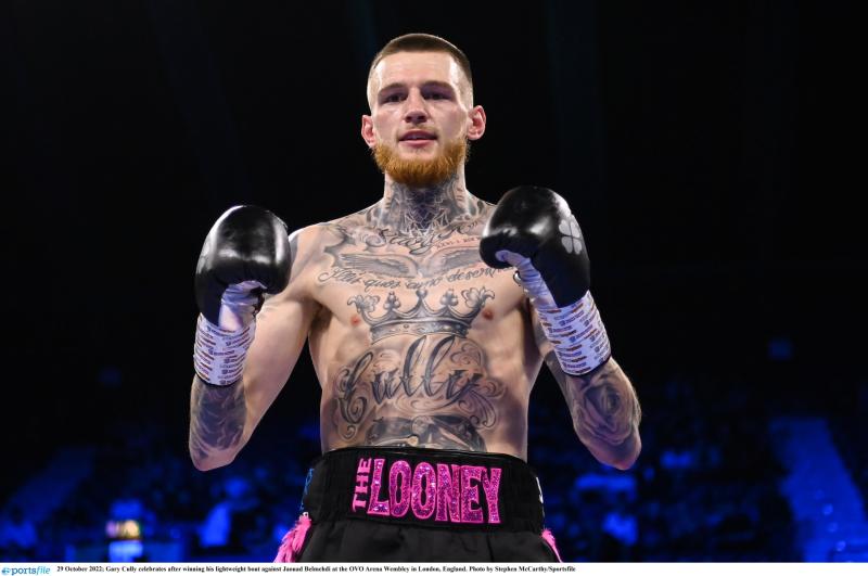 Naas' Gary Cully signs multi-fight extension with Matchroom Boxing in hopes of title challenge