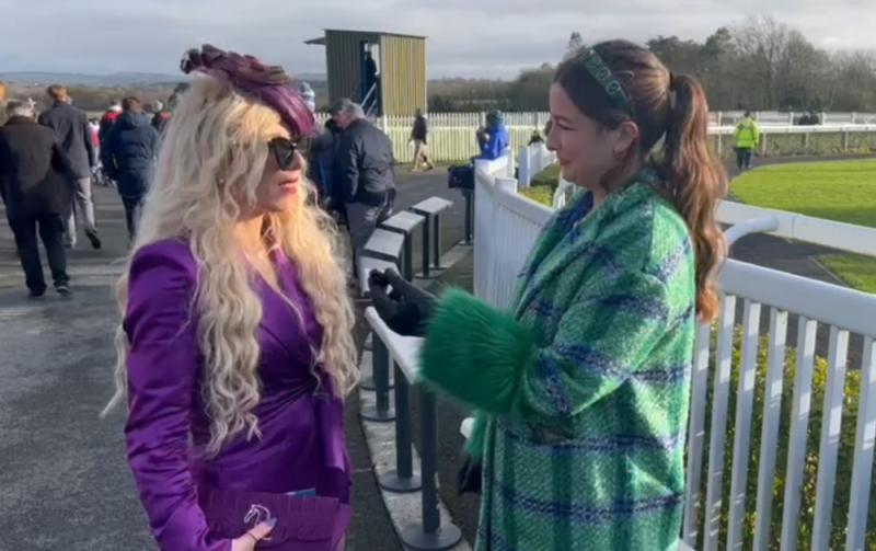 WATCH: Racegoers enjoy Lawlor’s of Naas Grade 1 Novice Hurdle and Winter Ladies Day