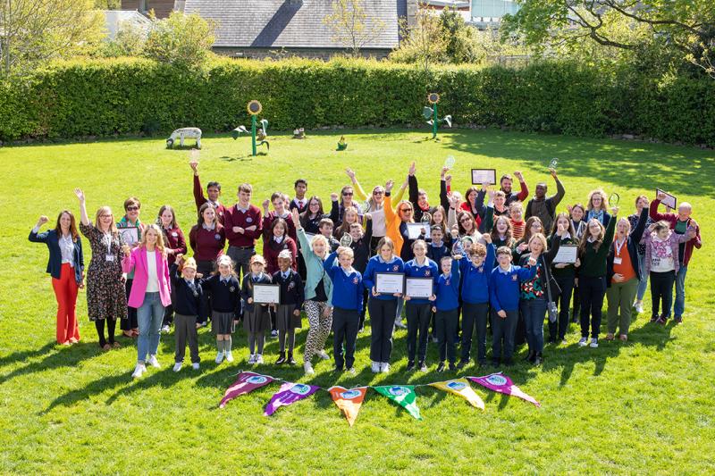 School in Naas, County Kildare, is crowned Ireland’s Walking School of the Year
