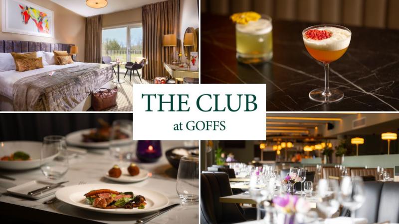 GIVEAWAY TIME! Overnight Stay and Dinner at Kildare's newest Boutique Hotel - The Club at Goffs
