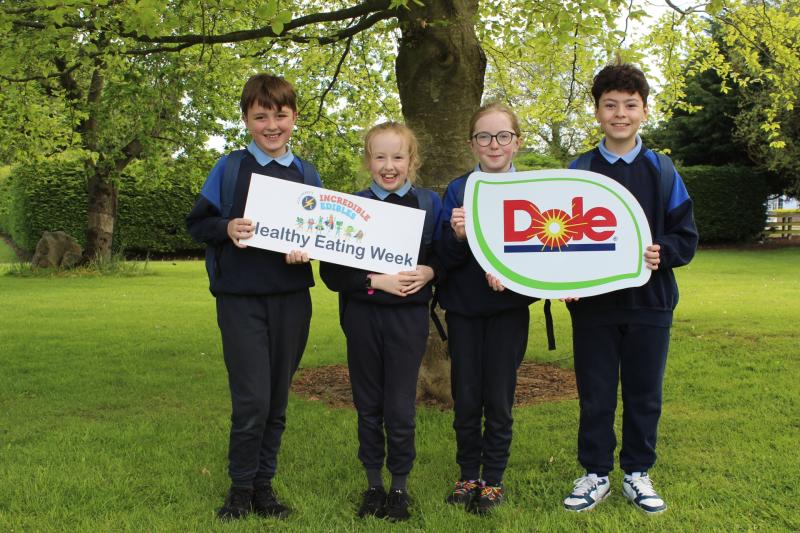 Newbridge pupils participate in healthy eating event