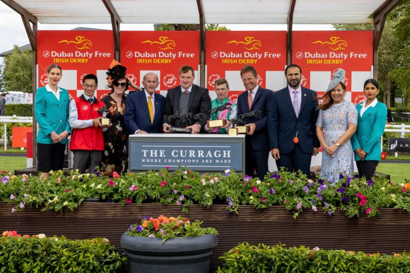 Dubai Duty Free sponsors of Irish Derby at the Curragh still going strong after 40 years