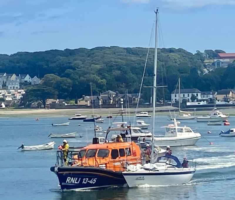Crew of stricken yacht in 'good spirits' after 14-hour rescue mission