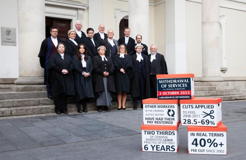 Kildare court sittings impacted as barristers go on strike for the first time