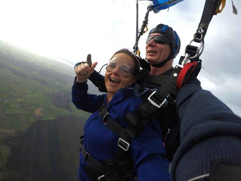 Big Kildare Interview: Meet the woman whose Parkinson's Disease diagnosis prompted a skydiving fundraiser