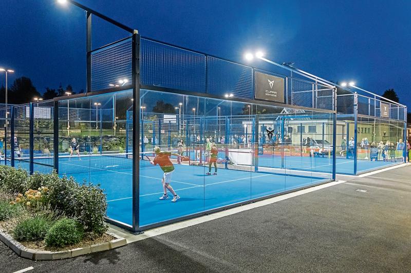 Padel tennis launched at Naas Tennis Club