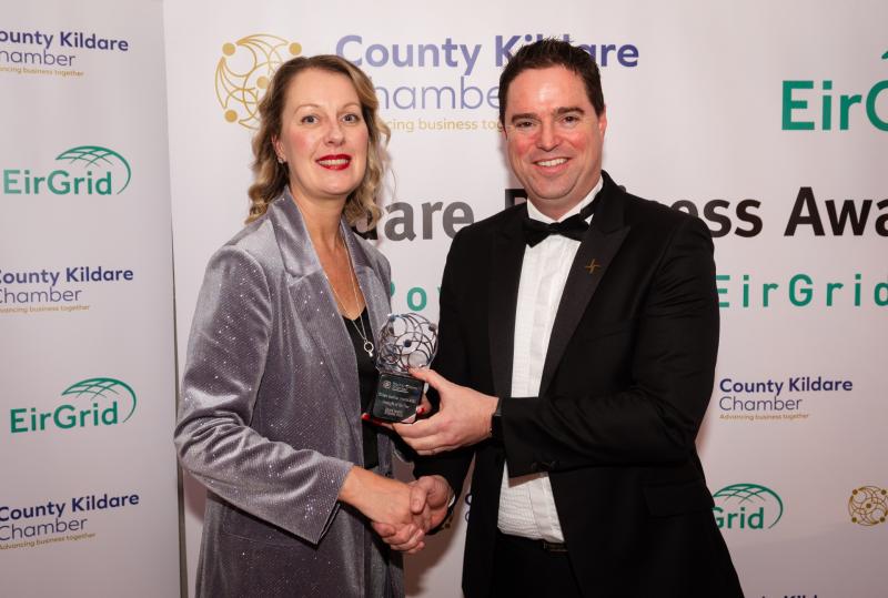 Kildare hotel staff member wins top award
