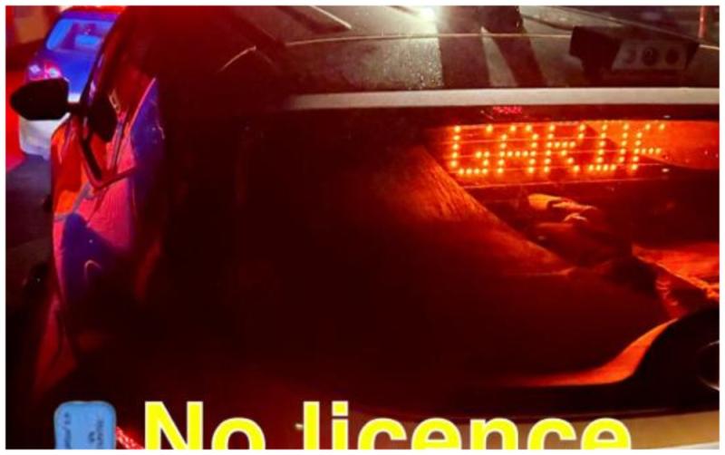 Uninsured driver never held a licence and tested positive for cocaine 