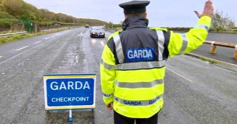 Kildare garda&iacute; seize cars off the road in Curragh today 
