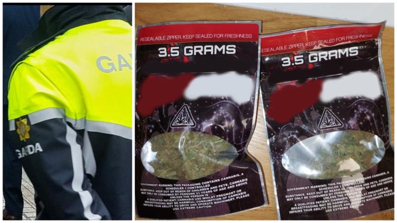 Gardaí arrest two people and seize car as quantity of drugs discovered