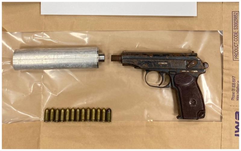 Gardaí arrest man after seizing gun and ammunition in search