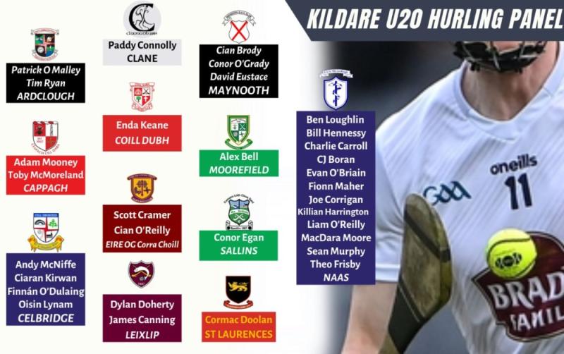 Kildare U20 hurling manager Eoin Stapleton announces panel for 2024 season