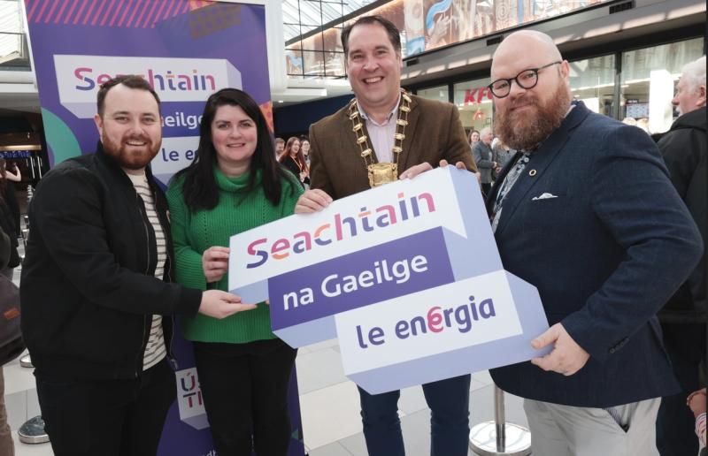 Seachtain na Gaeilge le Energia 2024 seolta go hoifigiúil in Ionad Bhaile Bhlainséir, Baile Átha Cliath