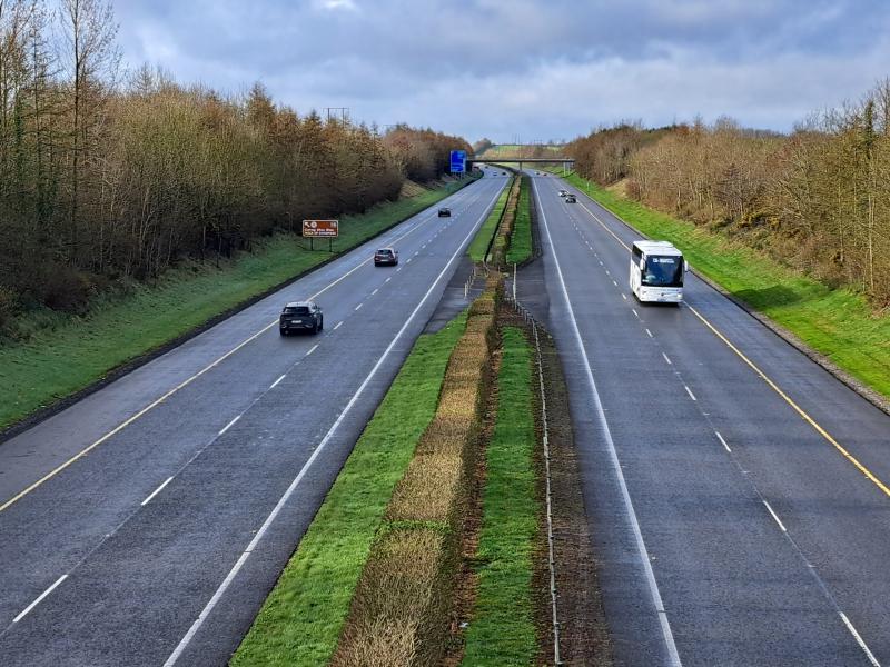 M7 slip road closed in Kildare after crash amid traffic chaos 