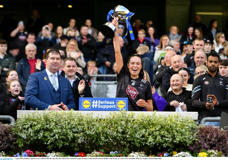 Kildare ladies lift fourth trophy in 18 months with league final win over Tyrone