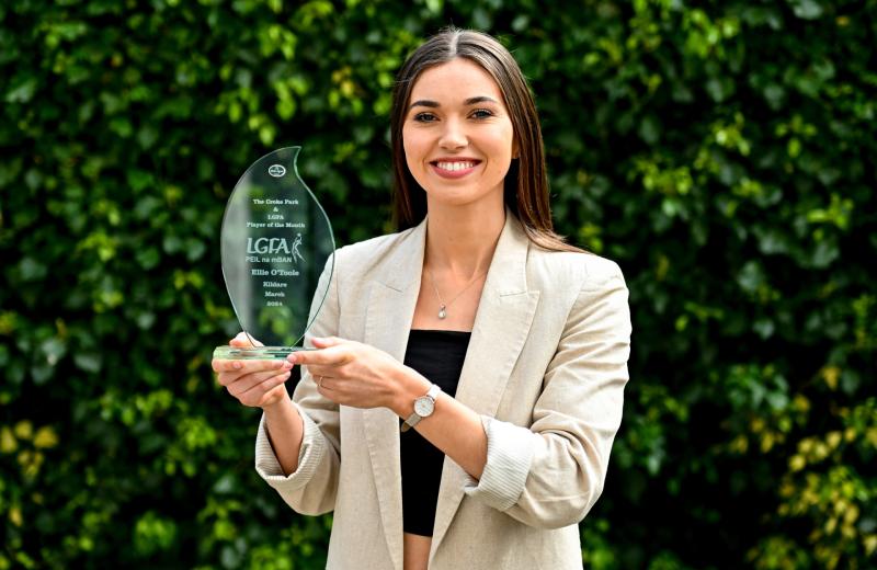Kildare’s Ellie O’Toole awarded The Croke Park Hotel/LGFA Player of the Month 
