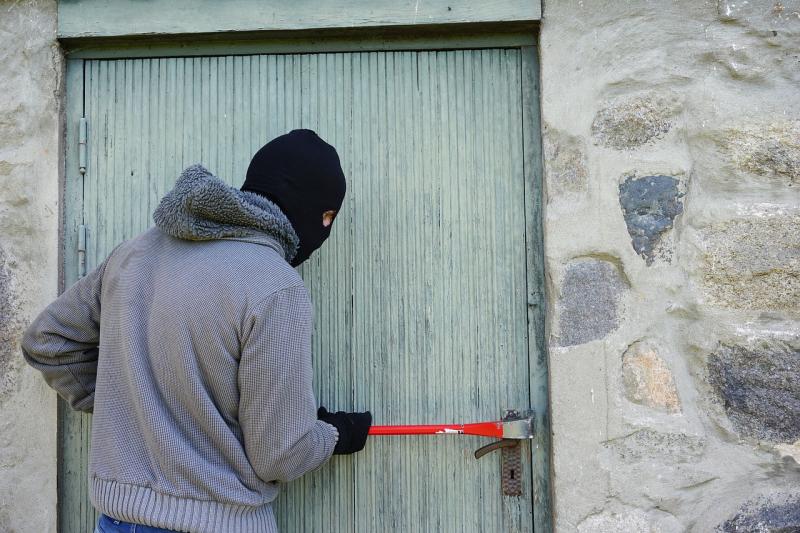 Burglary of property near Carbury, County Kildare, reported to gardaí