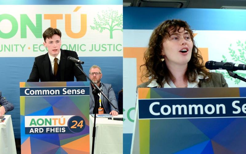 Kildare young people elected president and vice president of Ógra Áontú