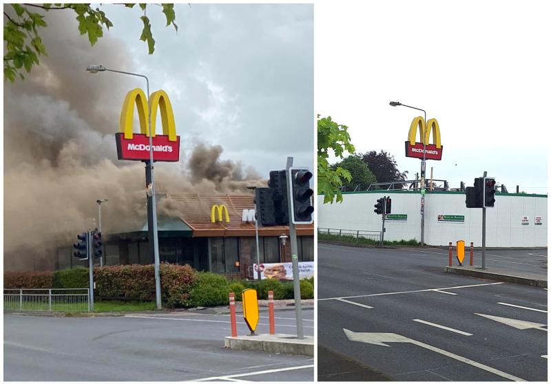 McDonalds reveals when Newbridge restaurant will reopen after devastating fire