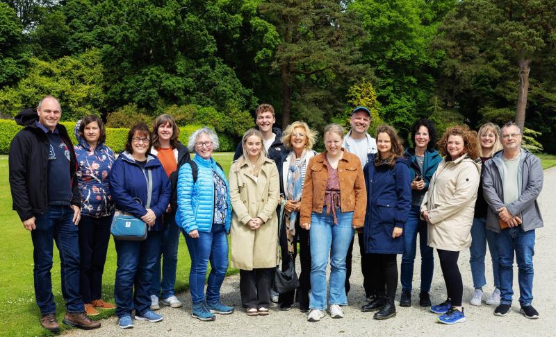 Travel experts visiting tourist attractions in Kildare 