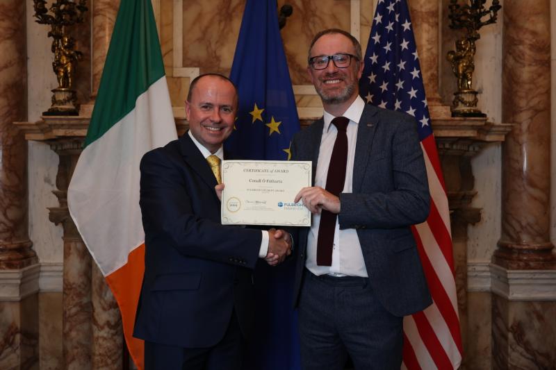 Maynooth University scholar receives Fulbright Irish Award
