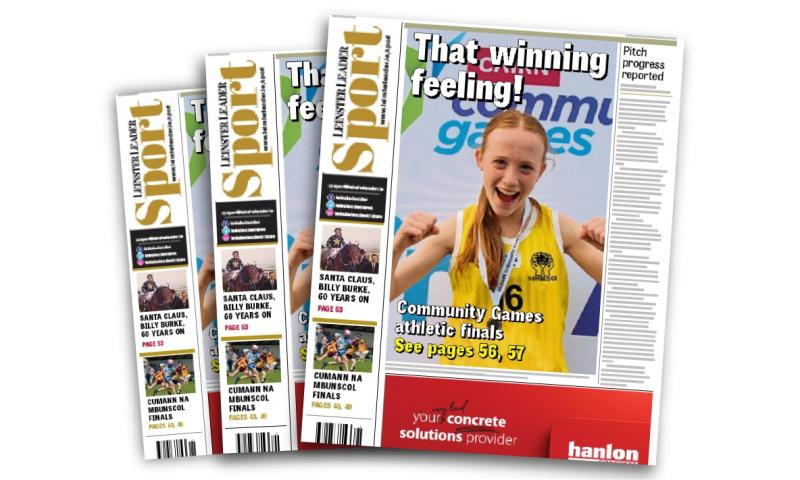 In this week's Leinster Leader Sport