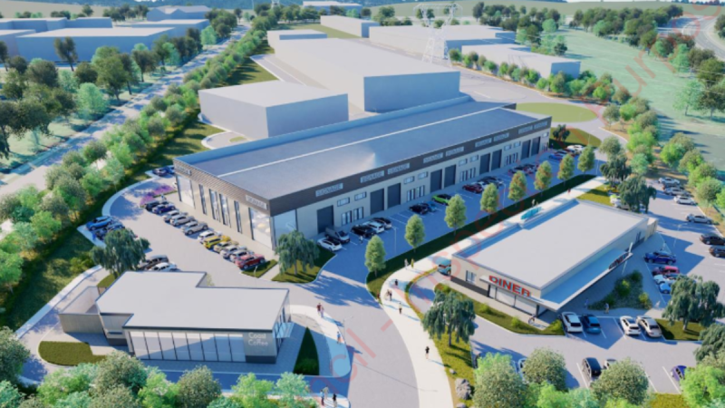 New retail park with diner and caf&eacute; to be constructed in Naas if council grants planning