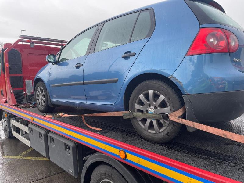 Car seized by gardaí in North Kildare region