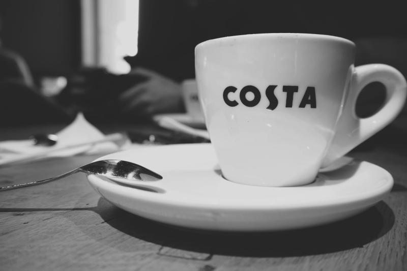 High Street Costa Coffee closed for renovation 